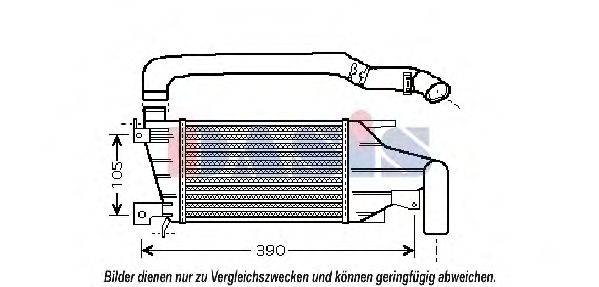 Интеркулер AKS DASIS OL4417