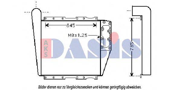 Интеркулер AKS DASIS 267020N