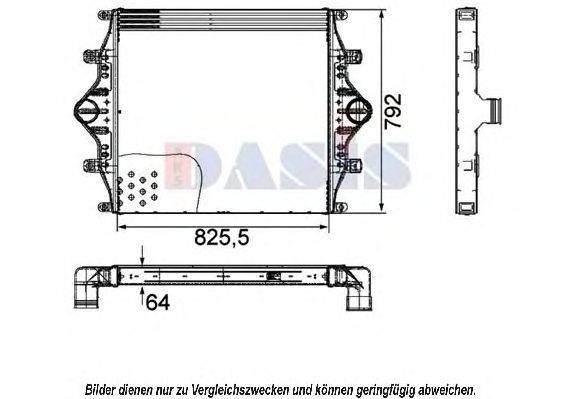 Интеркулер AKS DASIS 277008N