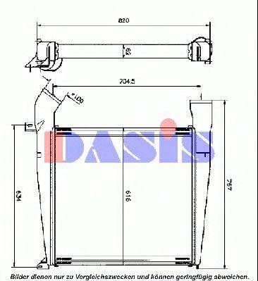 Интеркулер AKS DASIS 467000N