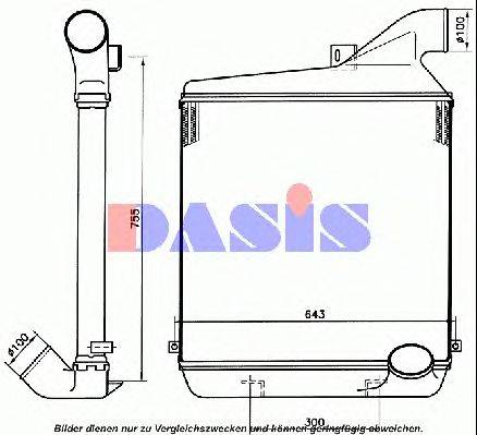 Интеркулер AKS DASIS 467001N