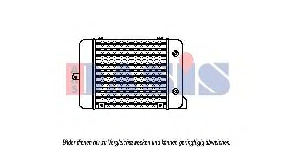масляный радиатор, двигательное масло AKS DASIS 16534