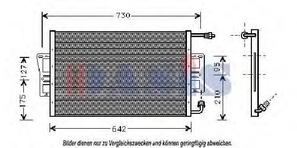 Конденсатор, кондиционер AKS DASIS CT5026