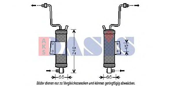 Осушитель, кондиционер AKS DASIS 801480N