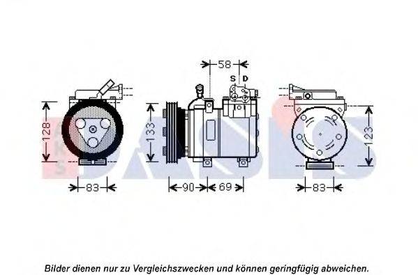 Компрессор, кондиционер AKS DASIS HYK250