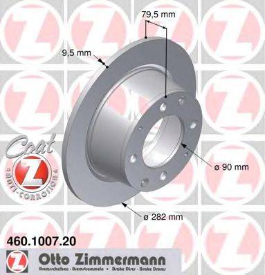 Тормозной диск ZIMMERMANN 460.1007.20