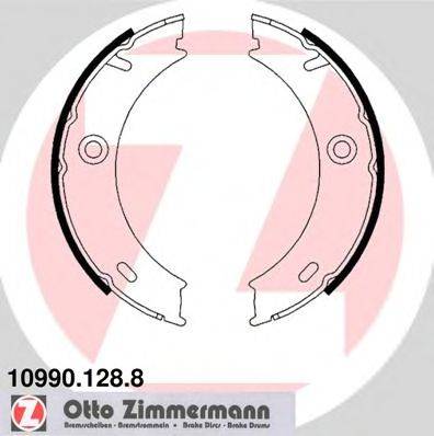 Комплект тормозных колодок, стояночная тормозная система ZIMMERMANN 109901288