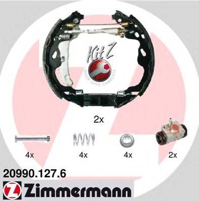 Комплект тормозных колодок ZIMMERMANN 20990.127.6