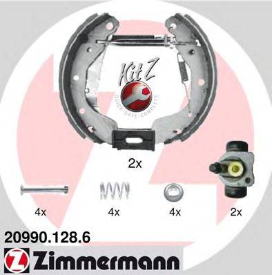 Комплект тормозных колодок ZIMMERMANN 209901286