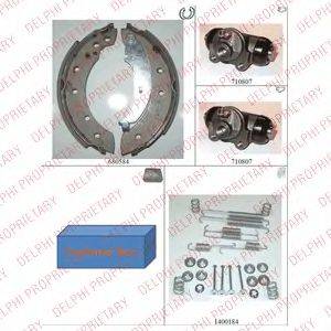 Комплект тормозных колодок DELPHI 1064