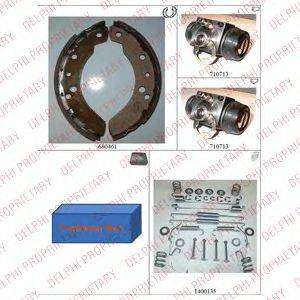 Комплект тормозных колодок DELPHI 795