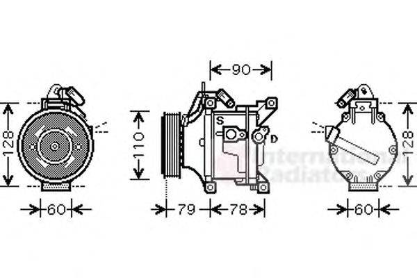 Компрессор, кондиционер SCHLIECKMANN 6053K469