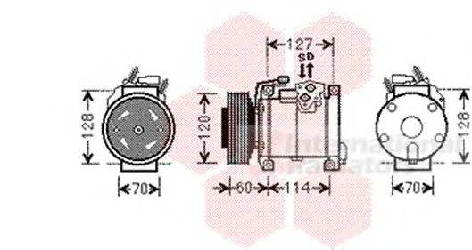 Компрессор, кондиционер SCHLIECKMANN 6007K112