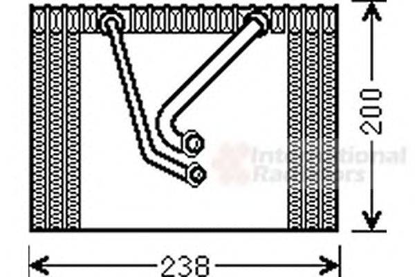 Испаритель, кондиционер SCHLIECKMANN 6017V377