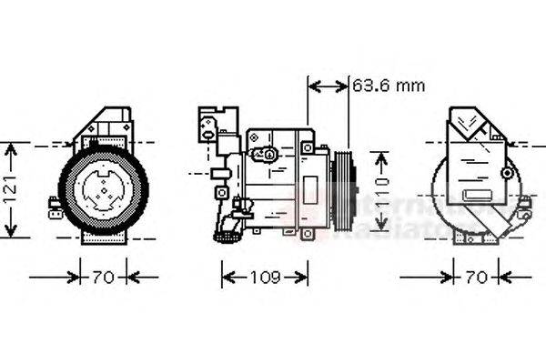 Компрессор, кондиционер SCHLIECKMANN 6030K425