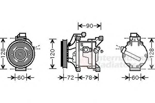 Компрессор, кондиционер SCHLIECKMANN 6053K444