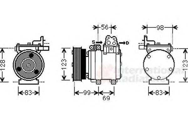 Компрессор, кондиционер SCHLIECKMANN 6082K221