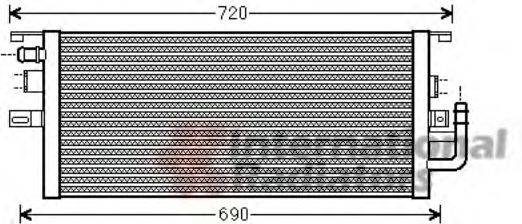 Радиатор, охлаждение двигателя SCHLIECKMANN 60302487
