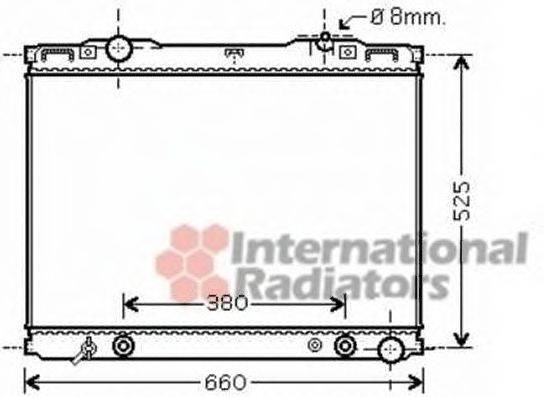 Радиатор, охлаждение двигателя SCHLIECKMANN 60832139
