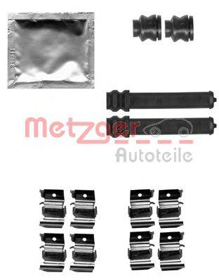 Комплектующие, колодки дискового тормоза METZGER 1091855