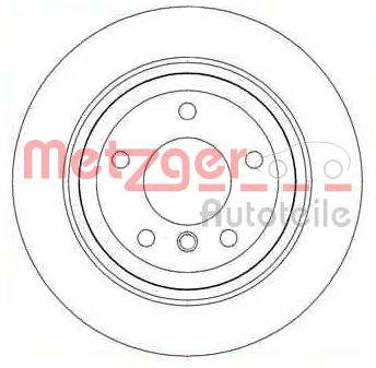 Тормозной диск METZGER 23-1399C