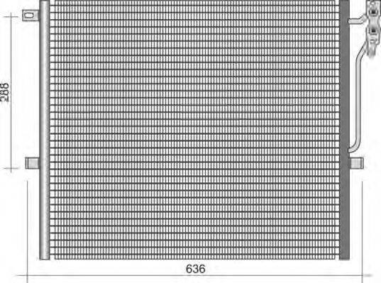 Конденсатор, кондиционер MAGNETI MARELLI 350203354000