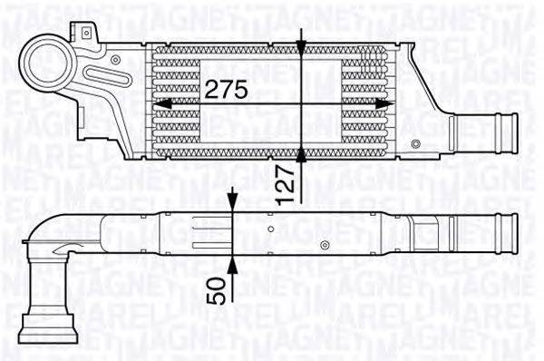 Интеркулер MAGNETI MARELLI 351319201880