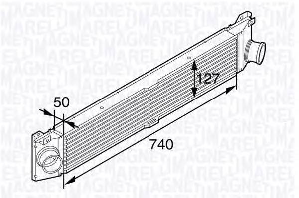 Интеркулер MAGNETI MARELLI 351319202150