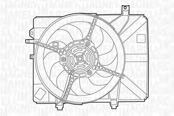 Вентилятор, охлаждение двигателя 4SEASONS 312010