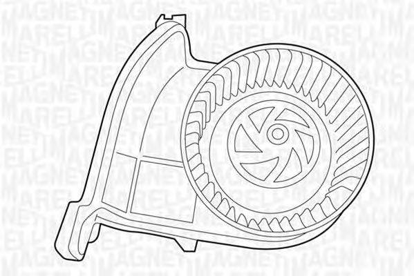 Электродвигатель, вентиляция салона MAGNETI MARELLI 069401325010