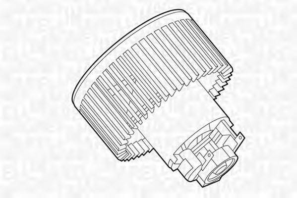 Электродвигатель, вентиляция салона MAGNETI MARELLI 069401327010