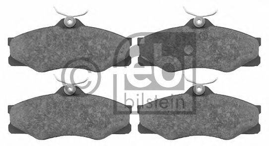 Комплект тормозных колодок, дисковый тормоз FEBI BILSTEIN 20979