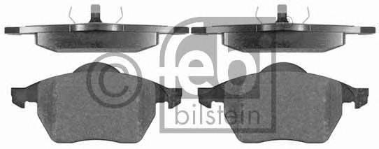 Комплект тормозных колодок, дисковый тормоз FEBI BILSTEIN 0252162419