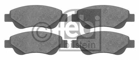 Комплект тормозных колодок, дисковый тормоз FEBI BILSTEIN 0252395917