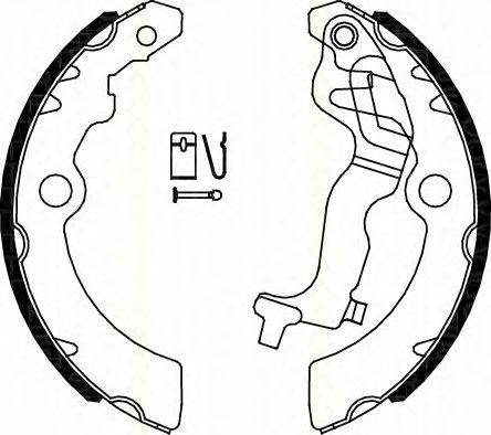 Комплект тормозных колодок TRISCAN 810069005
