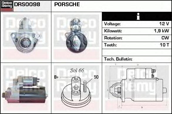 Стартер EDR 910098