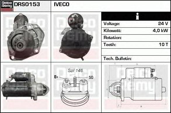 Стартер EDR 910153