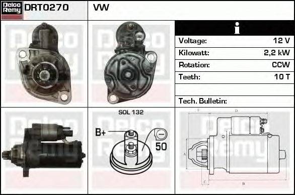 Стартер EDR 920270