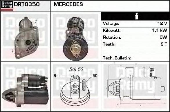 Стартер EDR 920350