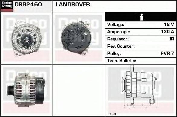 Генератор DELCO REMY DRB2460