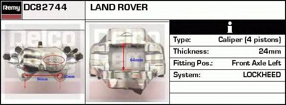Тормозной суппорт DELCO REMY DC82744