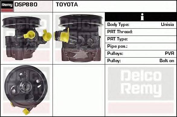 Гидравлический насос, рулевое управление DELCO REMY DSP880