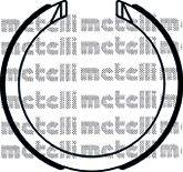 Комплект тормозных колодок METELLI 530491