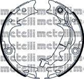 Комплект тормозных колодок METELLI 53-0502