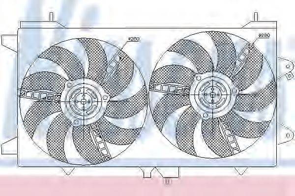 Вентилятор, охлаждение двигателя ARD 322151