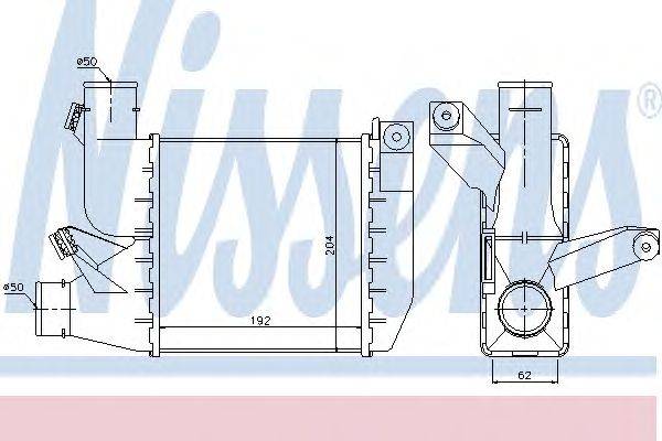 Интеркулер NISSENS 96697