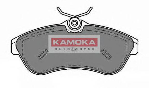 Комплект тормозных колодок, дисковый тормоз KAMOKA 23409