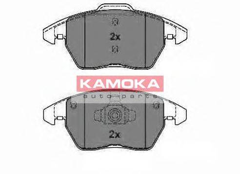 Комплект тормозных колодок, дисковый тормоз KAMOKA JQ1013456