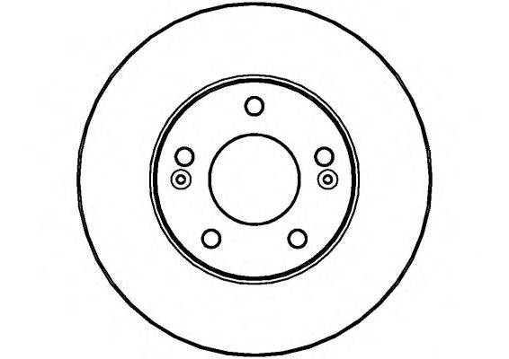 Тормозной диск NATIONAL NBD1112