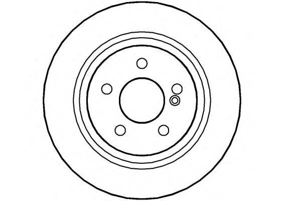 Тормозной диск NATIONAL NBD1241